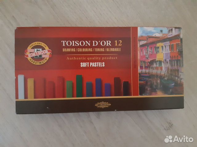 Пастель KOH-I-noor toison D*OR 12 цв Пастель KOH-I-noor toison D*OR 12 цв