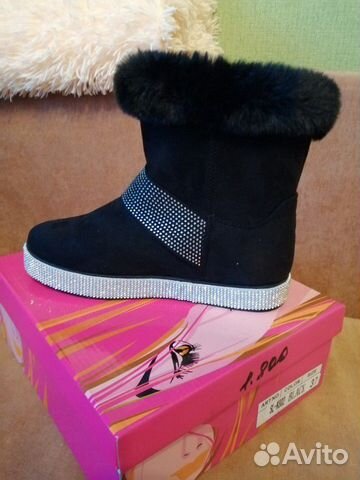 Ботинки, угги 37р. Новые