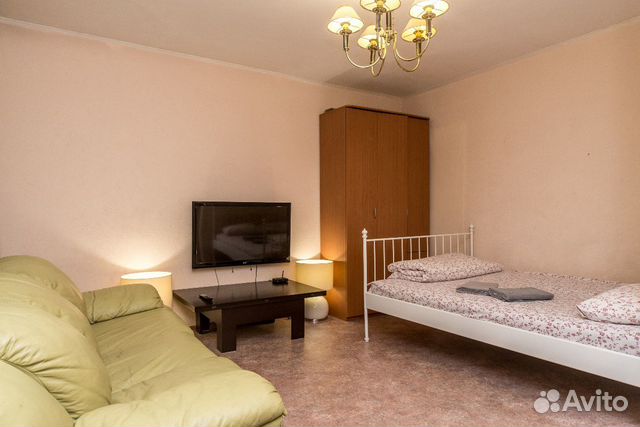 

1-к. квартира, 45 м², 2 кровати