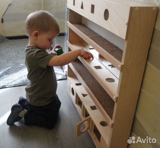 Развивающие игрушки Монтессори Модули