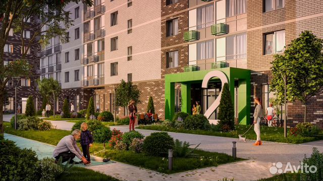 1-к квартира, 36.5 м², 6/13 эт. 1-к квартира, 36.5 м², 6/13 эт.