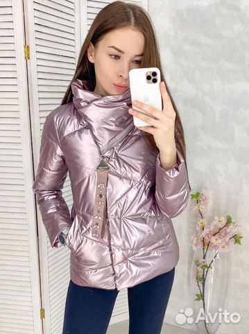 Куртка весенняя металлик Куртка весенняя металлик