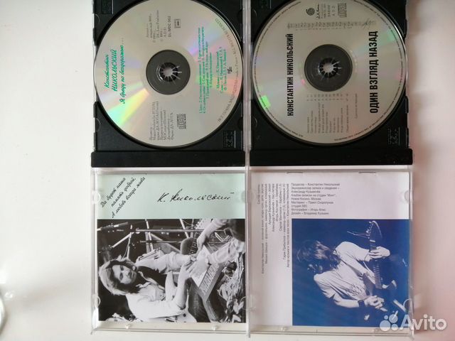 Никольский Константин фирменные диски CD Франция