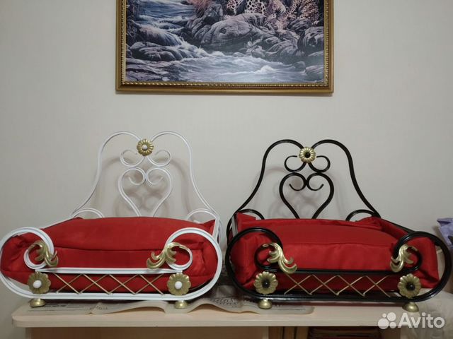 Кованая мебель (кроватки для домашних питомцев и т купить на Зозу.ру - фотография № 3