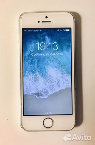 iPhone 5s 16Gb Silver