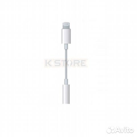 Переходник Apple Lightning to 3.5 mm Headphone