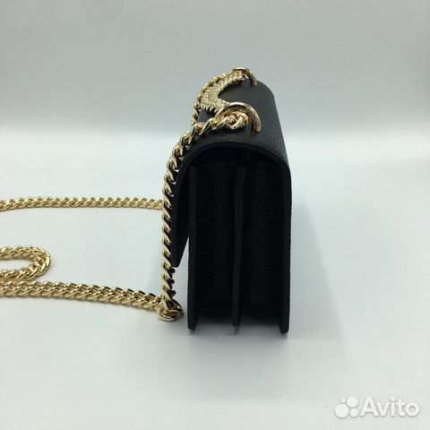 Новая женская сумка на цепочке черная кожа Pinko Новая женская сумка на цепочке черная кожа Pinko