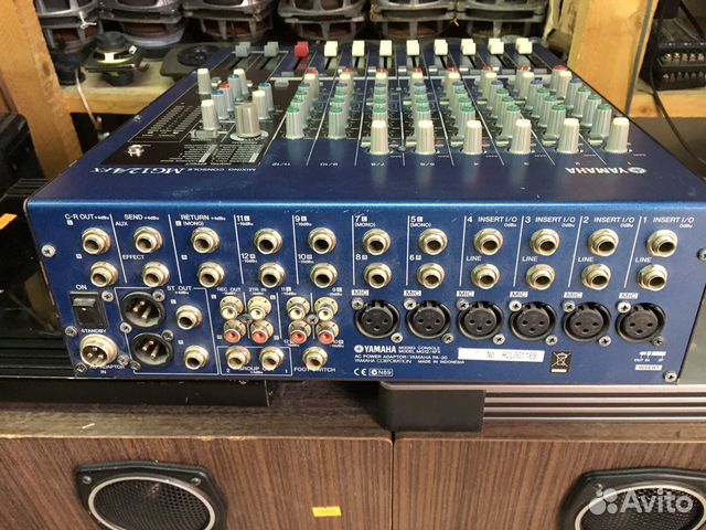 Микшерный пульт yamaha MX12/4fx