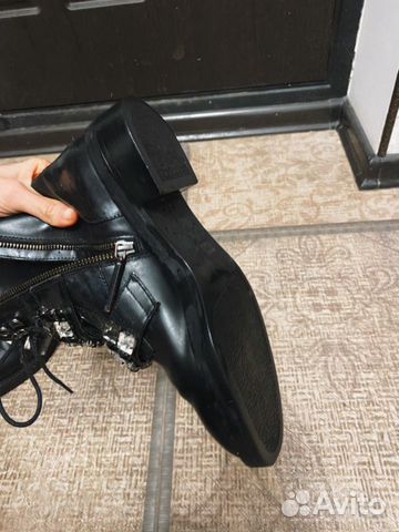 Ботинки zara кожаные Ботинки zara кожаные