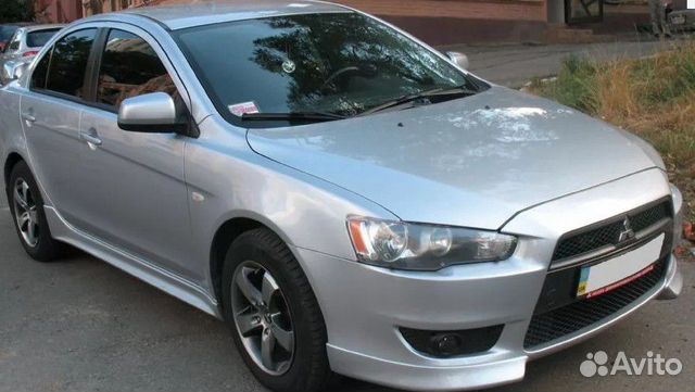 Mitsubishi lancer X Радиатор кондиционера