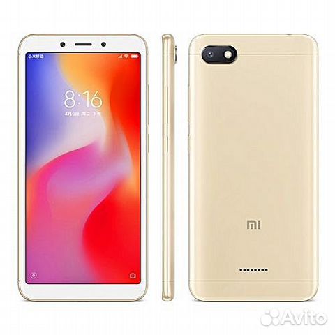 Xiaomi Redmi 6a 2/16Gb золото