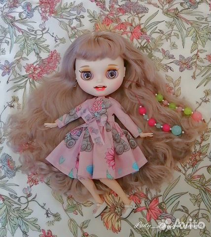 Кукла Блайз с зубками кастом