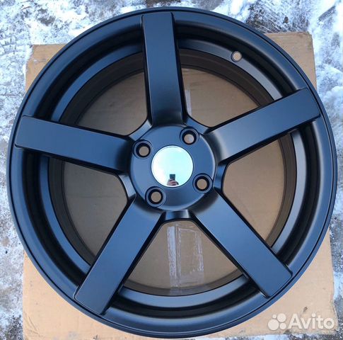 Диски Реплика Vossen CV3 черные матовые r16 4* 100 Диски Реплика Vossen CV3 черные матовые r16 4* 100