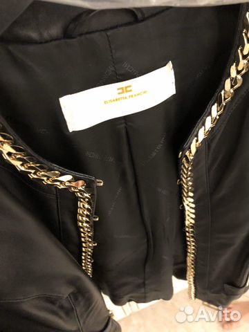 Кожаная Куртка Elisabetta franchi