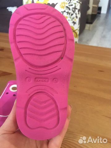 Сапоги Crocs C8-9, размер 24-25 Сапоги Crocs C8-9, размер 24-25