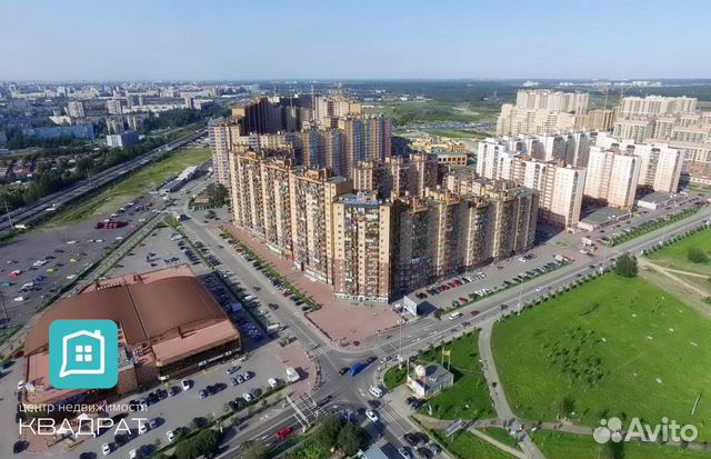 2-к квартира, 53.8 м², 3/25 эт.