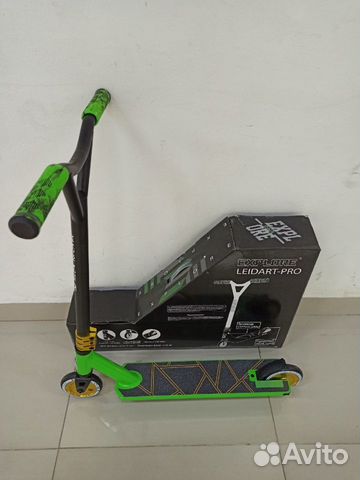 Трюковой самокат Explore Leidart Pro Green (новый) Трюковой самокат Explore Leidart Pro Green (новый)