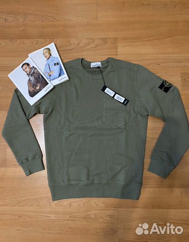Свитшот Stone Island Crew Neck Sweatshirt Pocket Свитшот Stone Island Crew Neck Sweatshirt Pocket