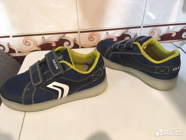 Кеды с подсветкой кроссовки Geox Кеды с подсветкой кроссовки Geox