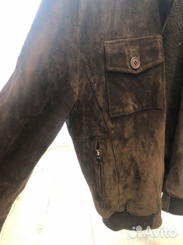 Мужская куртка из замши Мужская куртка из замши