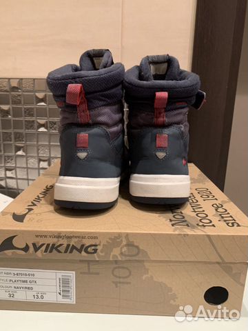 Ботинки Viking Playtime GTX 32/21,8 см