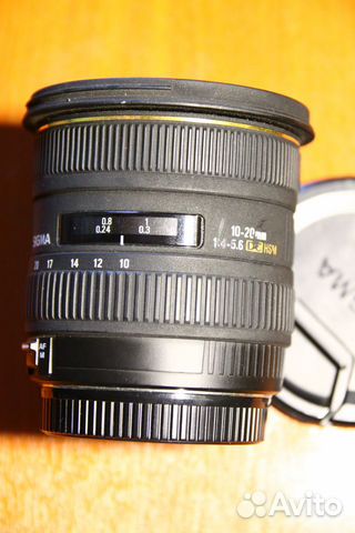 Объектив для Canon Sigma EX 10-20 f 4-5.6 DC HSM Объектив для Canon Sigma EX 10-20 f 4-5.6 DC HSM