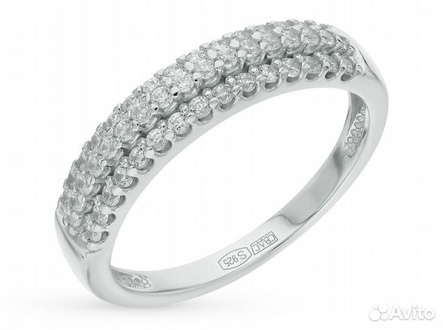 Серебряное кольцо 16.5