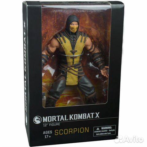 Коллекционная фигурка Мортал Комбат Скорпион Коллекционная фигурка Мортал Комбат Скорпион