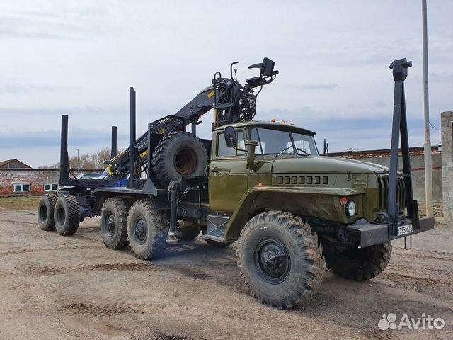 Урал 4320 с КМУ, 1991