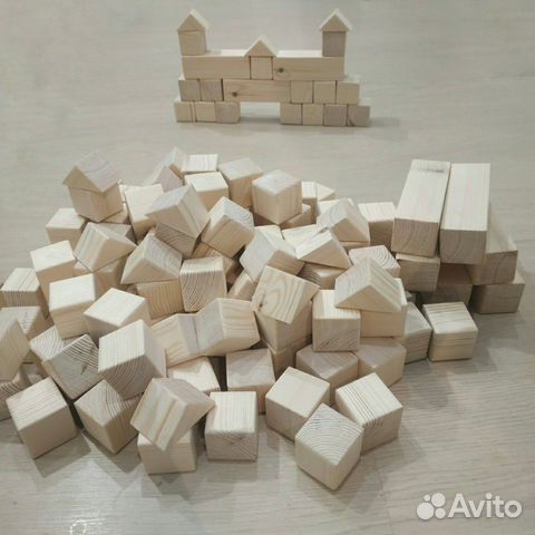 Деревянные кубики