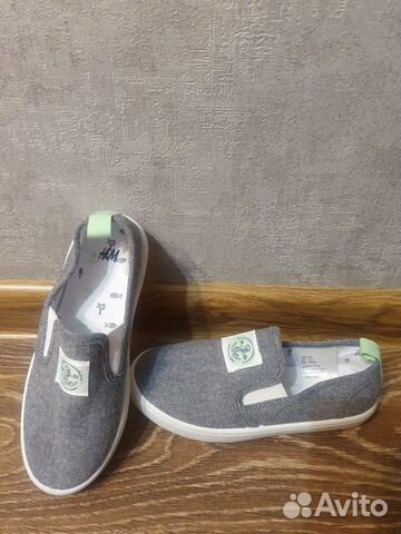 Новые кеды слипоны H&M