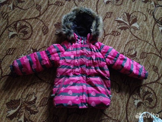Зимний комплект для девочки 