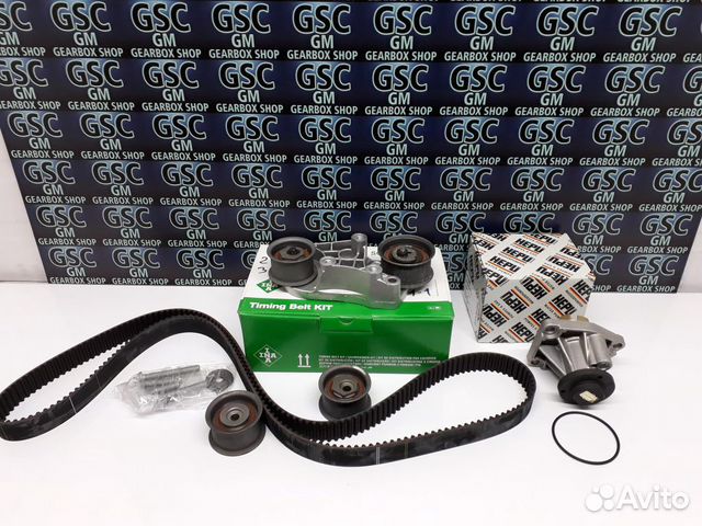 Комплект Грм +Помпа для двигателей V6 Опель Сааб