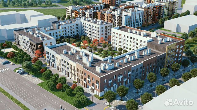 1-к квартира, 36.7 м², 3/3 эт. 1-к квартира, 36.7 м², 3/3 эт.