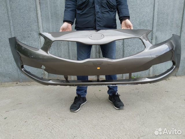 Кия Сид бампер передний Sand Track D5 коричневый