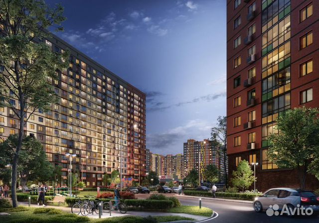 2-к квартира, 43.9 м², 14/17 эт.