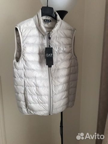 Emporio Armani EA7 Легкий Пуховый жилет пуховик Emporio Armani EA7 Легкий Пуховый жилет пуховик