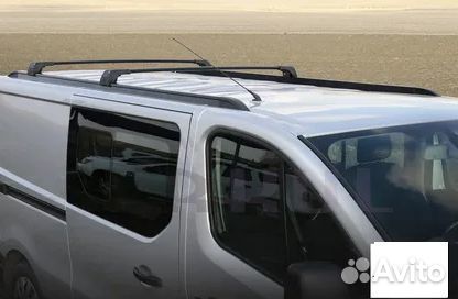 Рейлинги интегрированные на Renault Trafic Рейлинги интегрированные на Renault Trafic