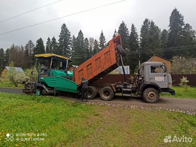 Аренда асфальтоукладчика