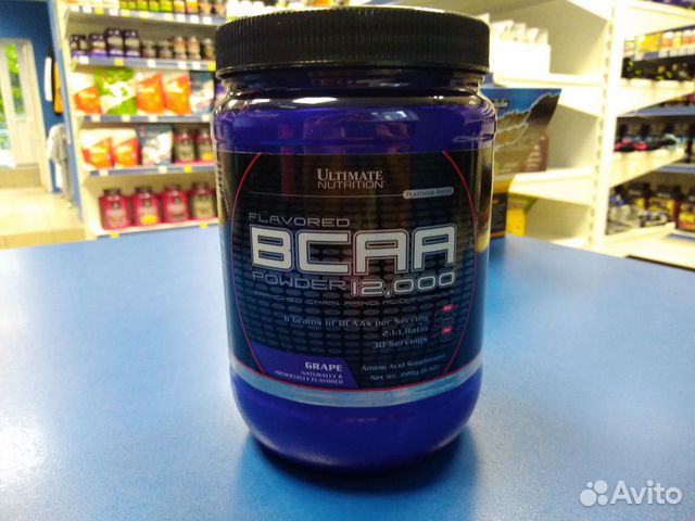 89044961000  Ultimate Nutrition, bcaa 12000, 228гр 