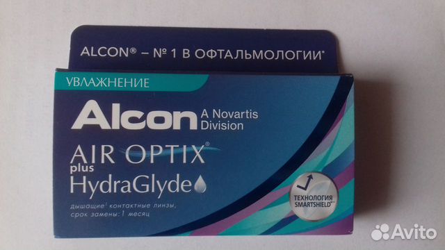 Линзы Alcon Air Optix HydraGlyde
