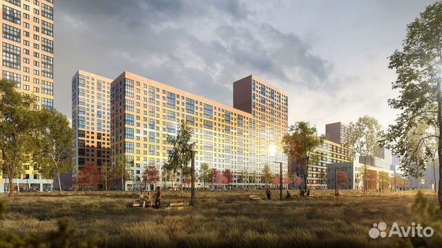 1-к квартира, 37.4 м², 12/25 эт.