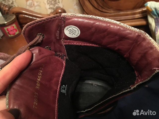 Сапоги Ecco 38 Сапоги Ecco 38