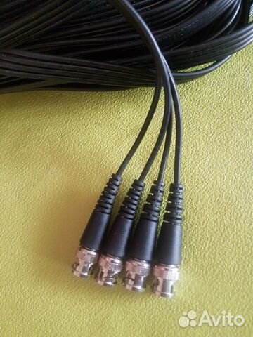 Шлейф-кабель-18 метров-4х4 BNC для видеокамер, DVR Шлейф-кабель-18 метров-4х4 BNC для видеокамер, DVR