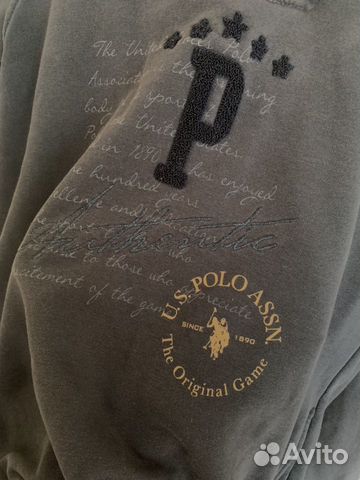 Толстовка мужская худи u.s.polo Толстовка мужская худи u.s.polo