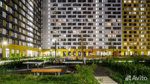 2-к квартира, 54.6 м², 1/25 эт.