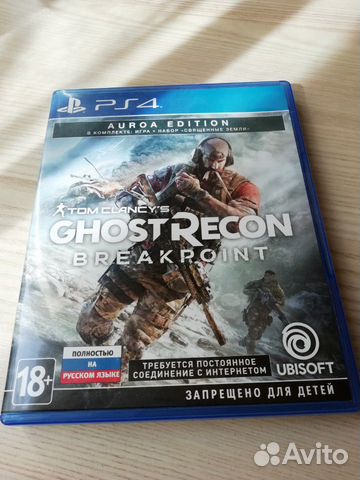 Игра для ps4 Ghost recon breakpoint Игра для ps4 Ghost recon breakpoint