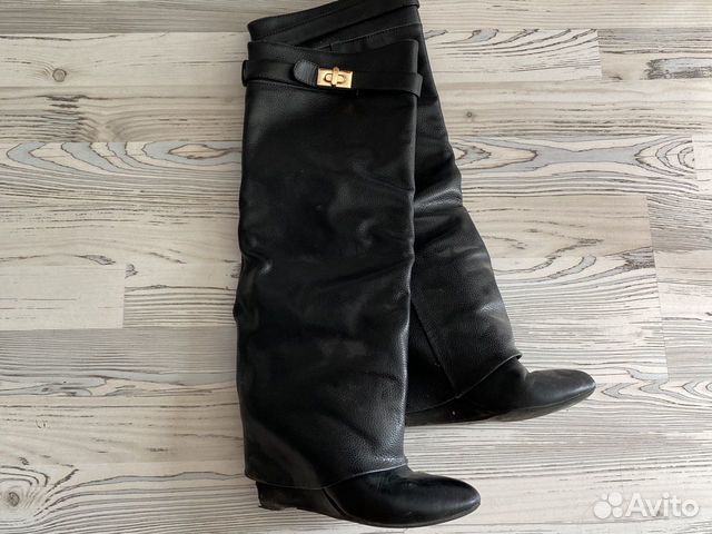 Ботфорты/Сапоги/Givenchy/нат кожа