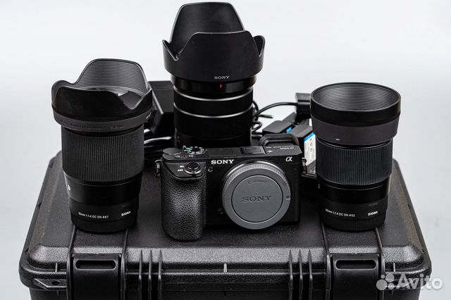 Комплект Sony a6500 + объективы + стабилизатор Комплект Sony a6500 + объективы + стабилизатор