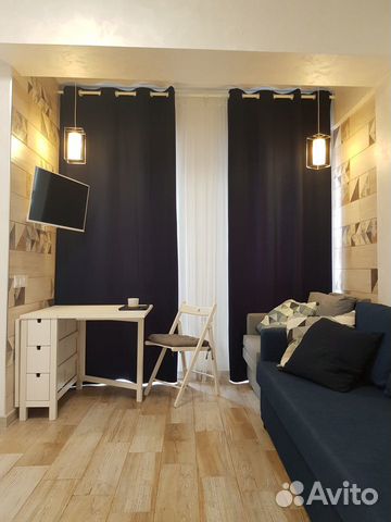 

Квартира-студия, 28 м², 1 кровать
